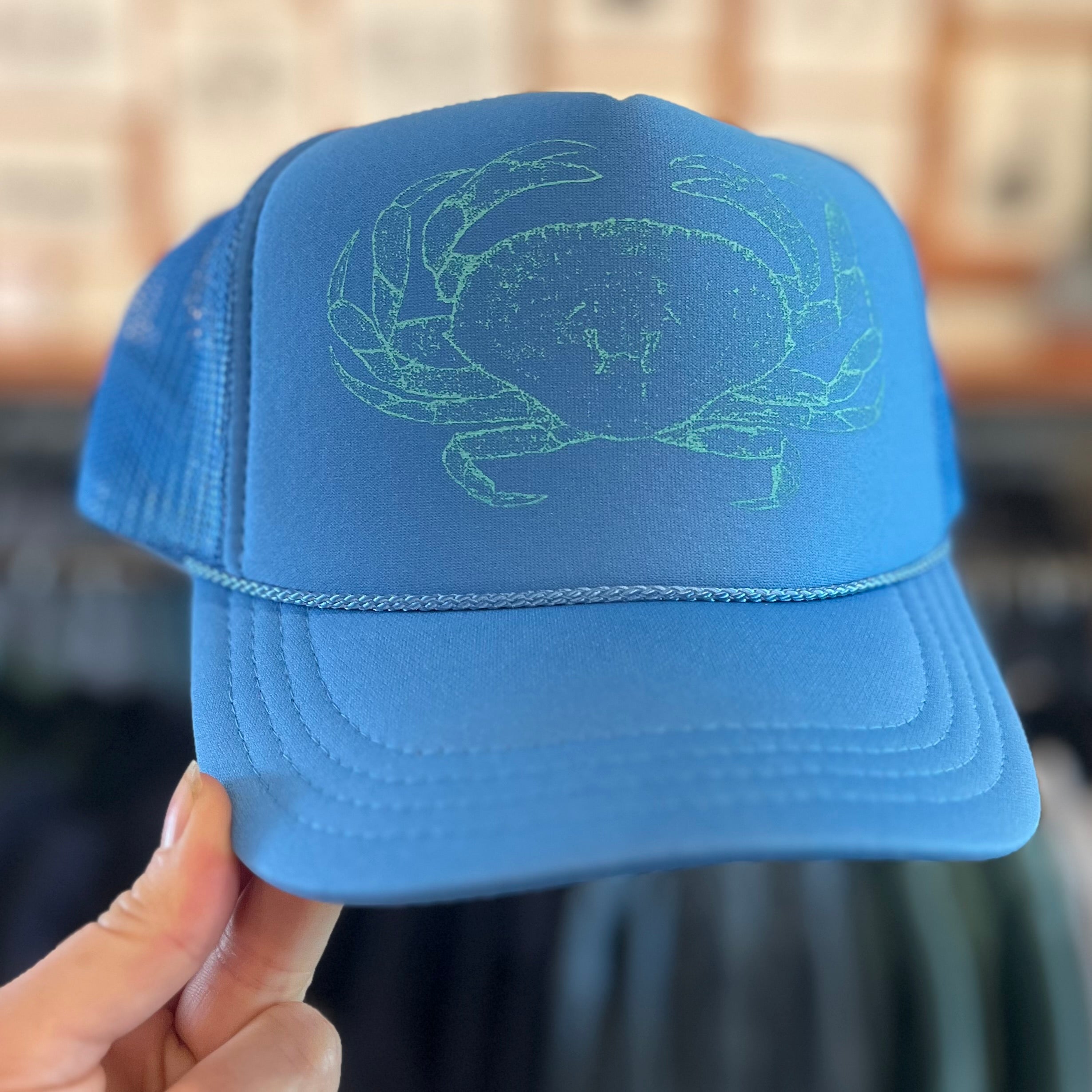 Crab - Youth Trucker Hat (Col. Blue) – Printshop Northwest