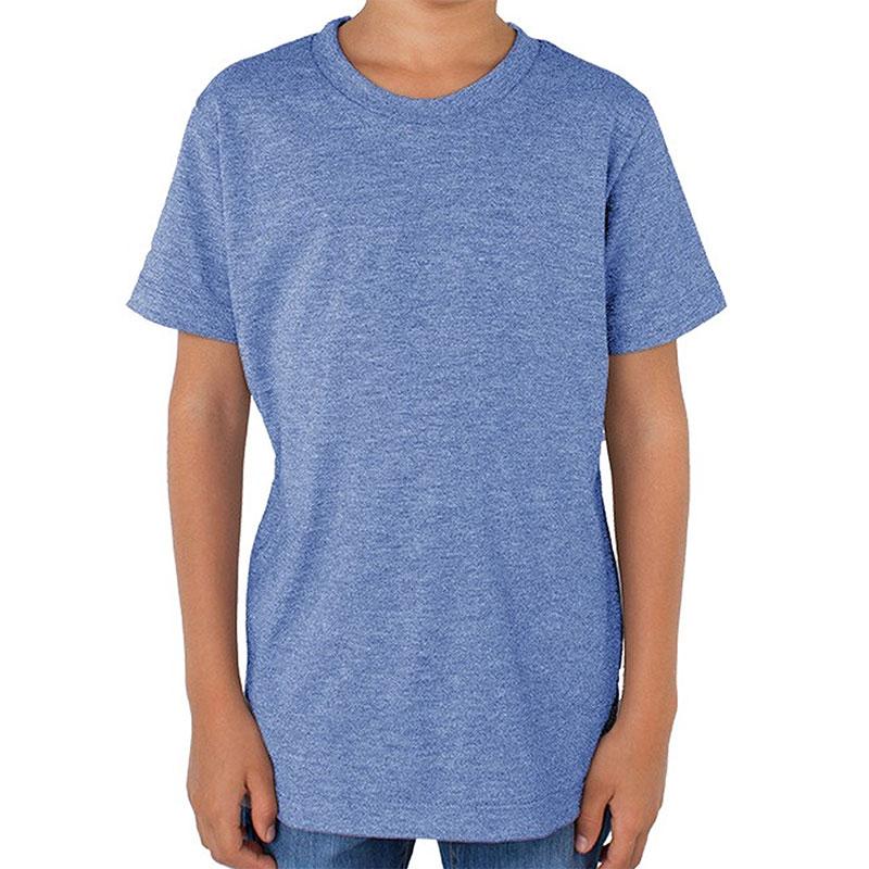 Custom printed - Kids triblend t-shirt (Athletic Blue) Shirt Alternative 