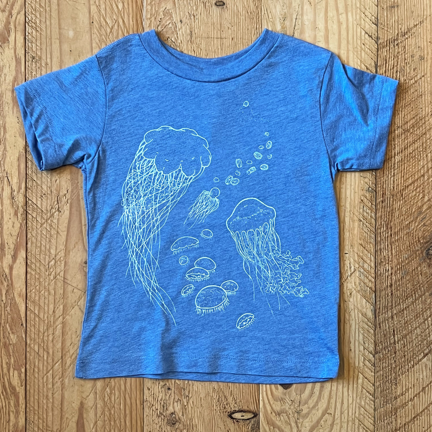 Jellies - Toddler Triblend T-Shirt (Athletic Blue)