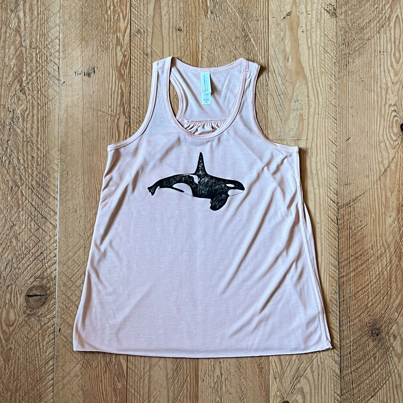 Orca - Youth Triblend Racerback Tank (Peach)