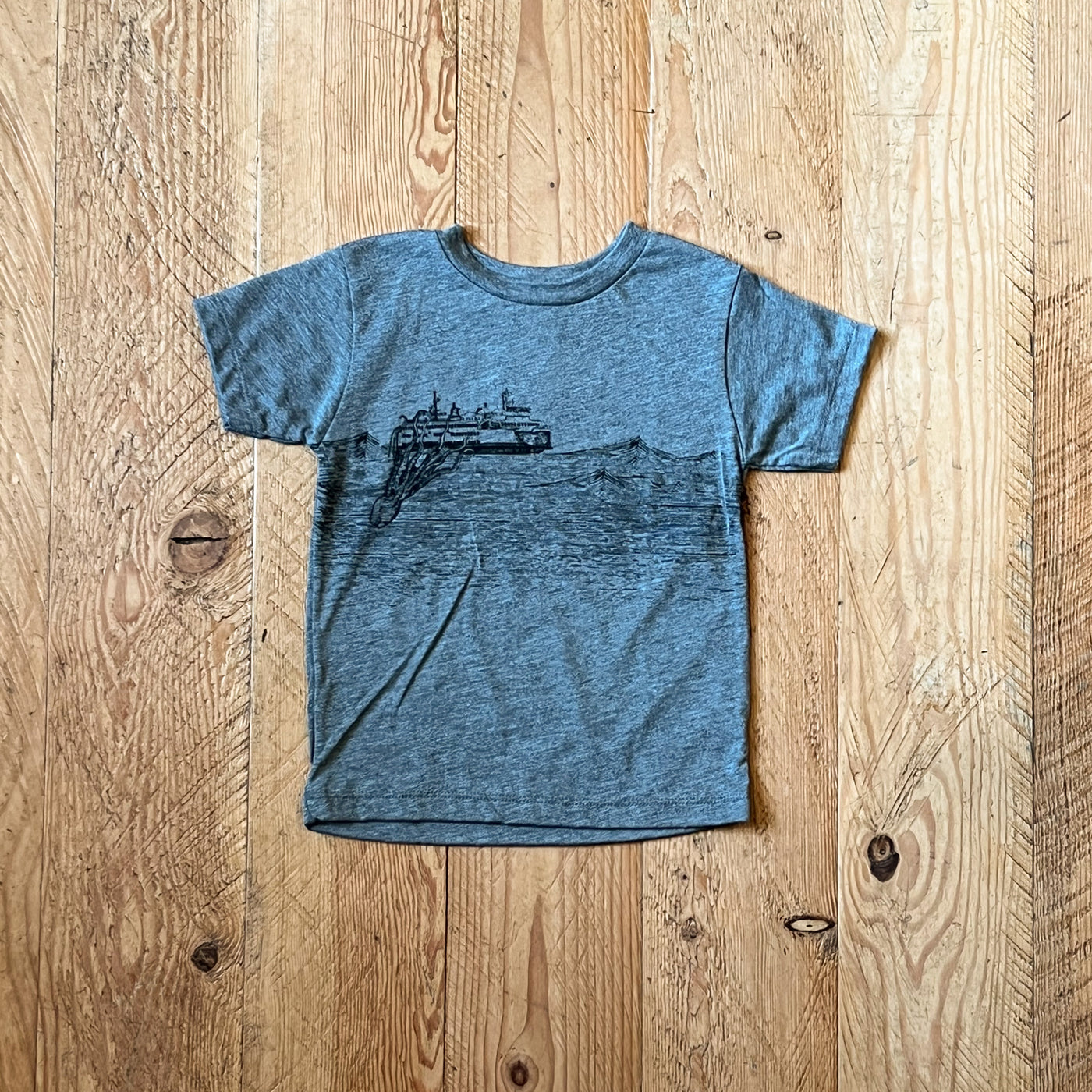Kraken - Toddler Triblend T-Shirt (Grey)