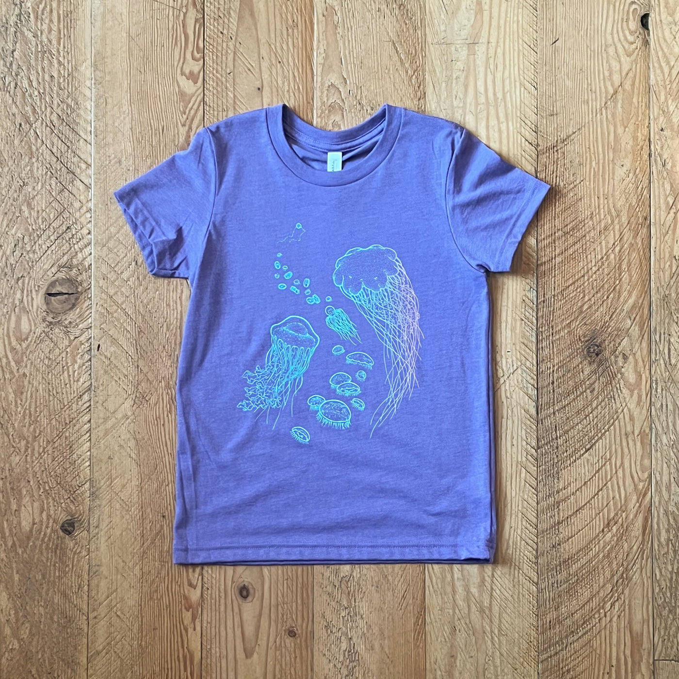 Jellies - Youth Jersey T-shirt (Heather Purple)