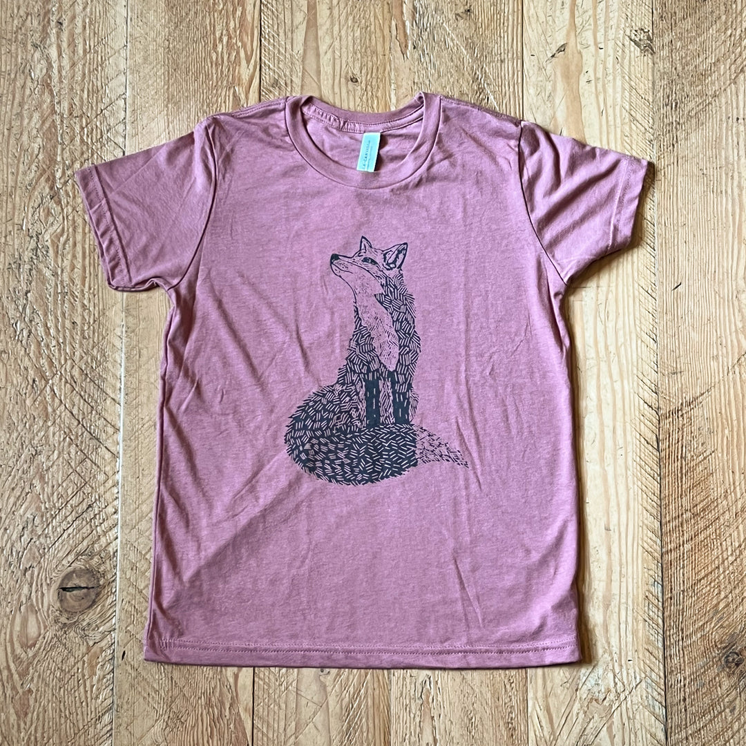 Fox - Youth Triblend T-Shirt (Mauve)