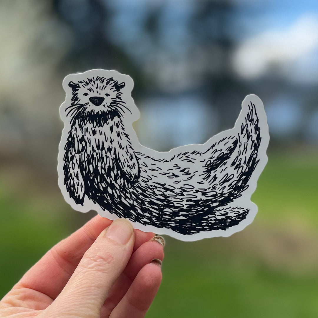 Otter - Sticker