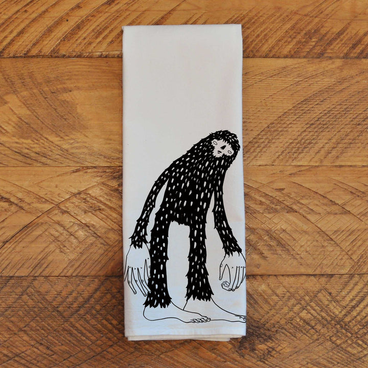 Bigfoot - Natural Tea Towel