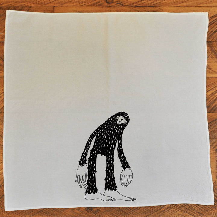 Bigfoot - Natural Tea Towel