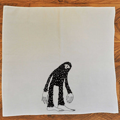 Bigfoot - Natural Tea Towel