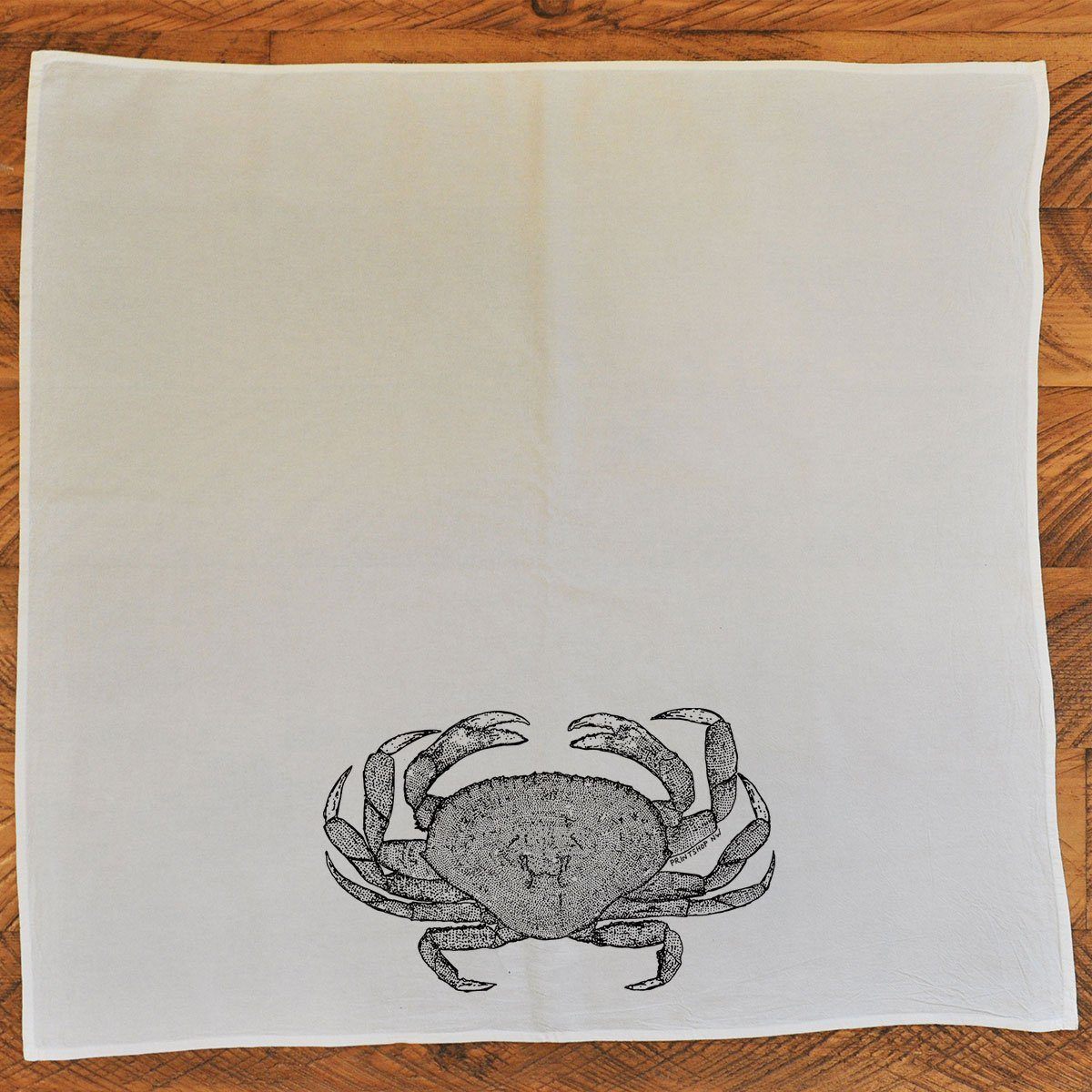 Crab - Natural Tea Towel