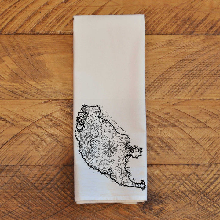 San Juan Topo - Natural Tea Towel