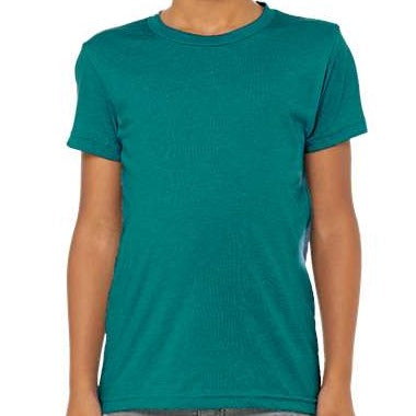 Youth Triblend T-shirt (Teal) Youth_Blank AlphaBroder 