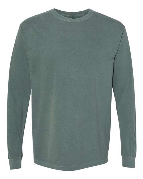 Unisex Cotton Long Sleeve (Blue Spruce) Unisex_Shirt Comfort Colors 