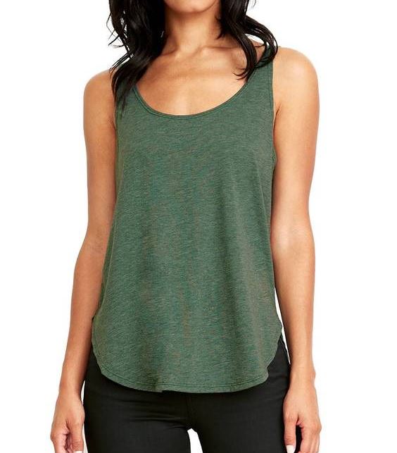 Womens Festival Tank Top (Royal Pine) Womens AlphaBroder 