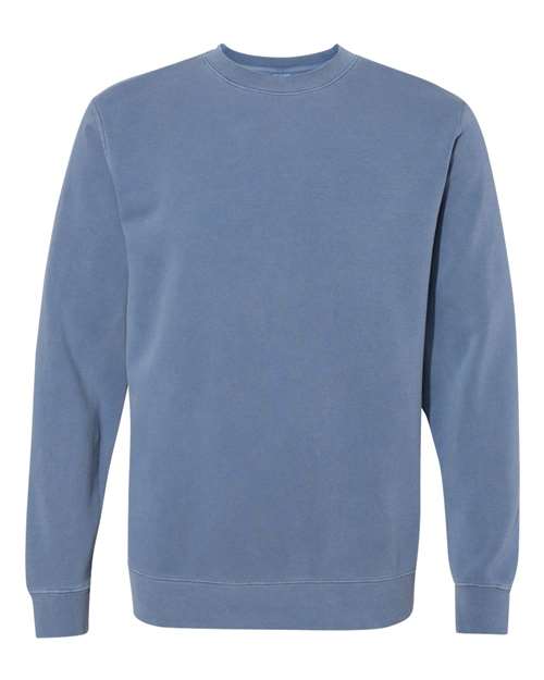 Unisex Pigment-Dyed Crew Sweatshirt (Slate Blue) Unisex_Sweatshirt ssactivewear 