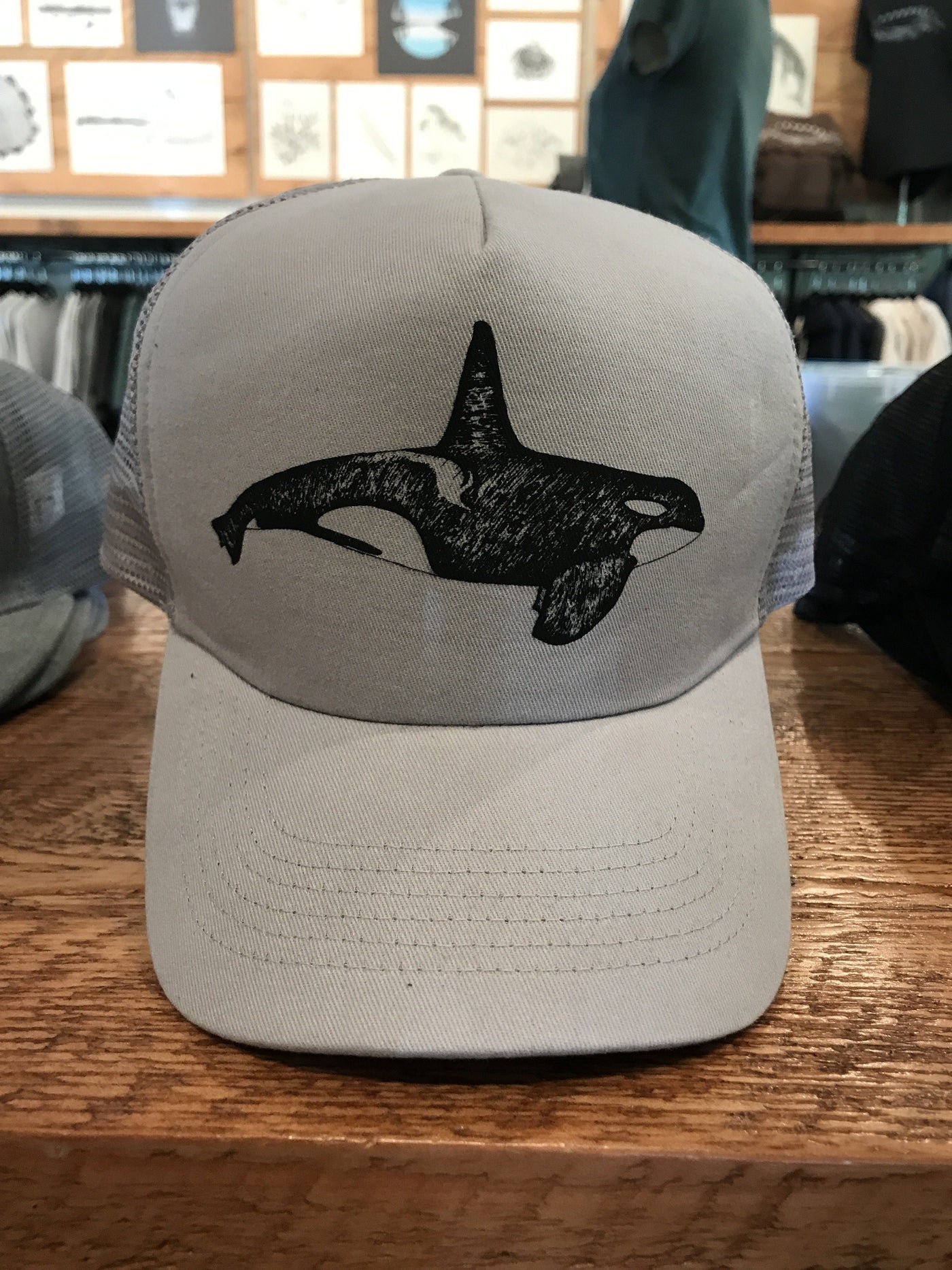 Orca - Trucker hat (Lt. Grey) Hat Andrew 