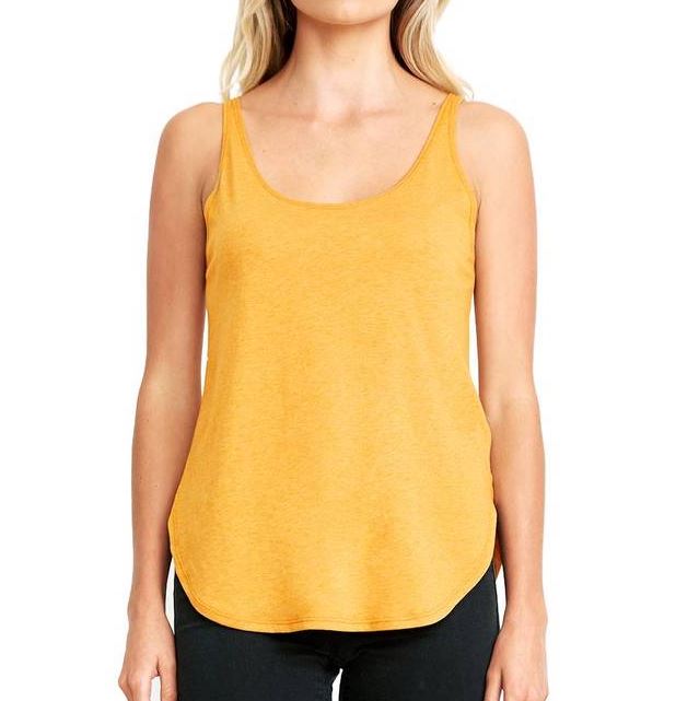 Womens Festival Tank Top (Antique Gold) Womens AlphaBroder 