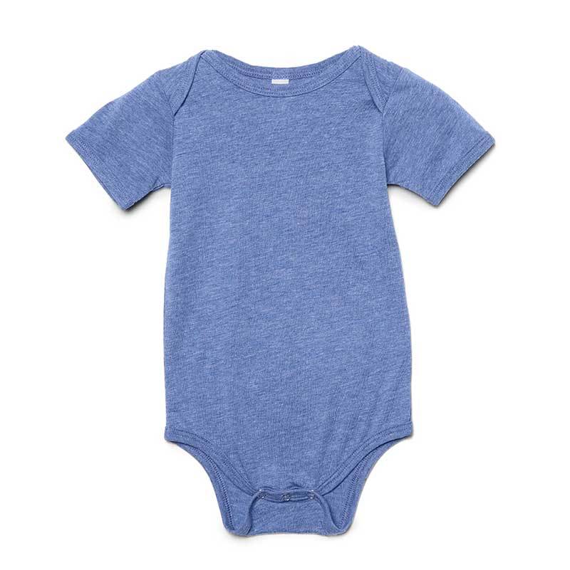 Infant Triblend Onesie (Athletic Blue) Infant AlphaBroder 
