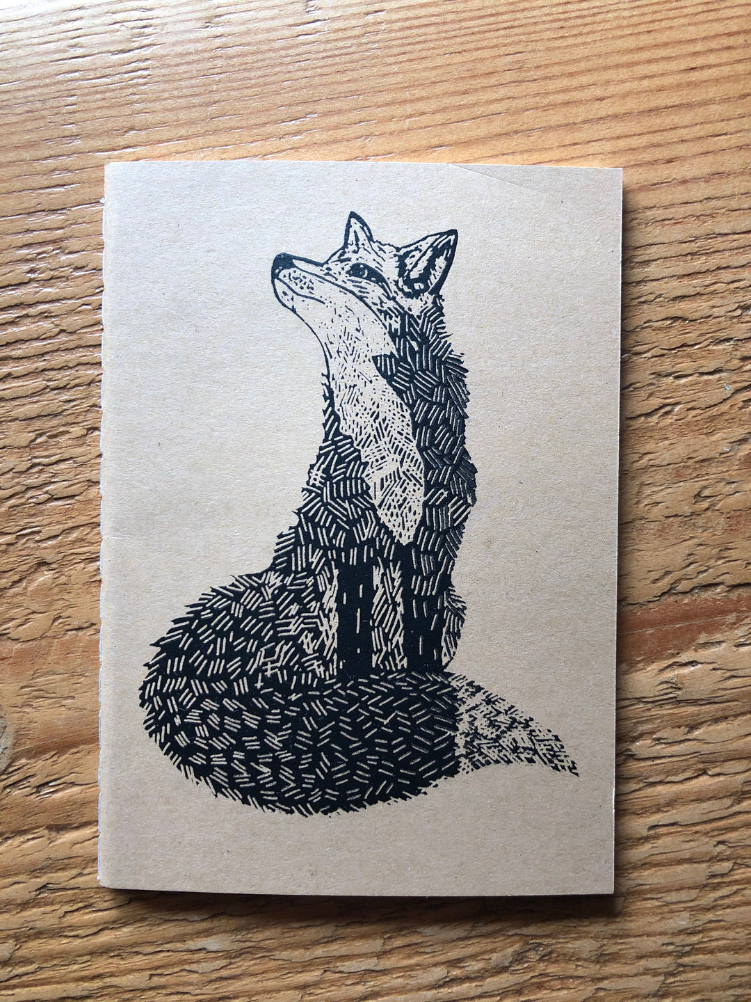 Fox - Small Lined Notebook Notebook Printshop Northwest 