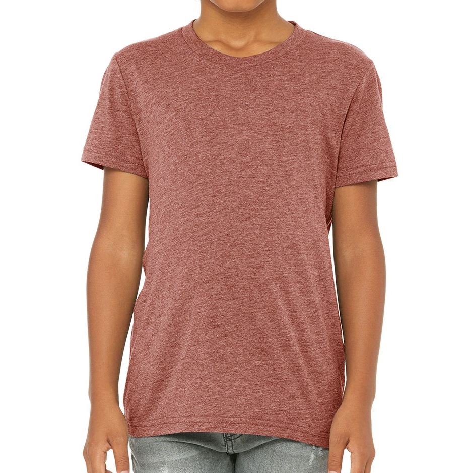 Youth Triblend T-Shirt (Mauve) Youth AlphaBroder 