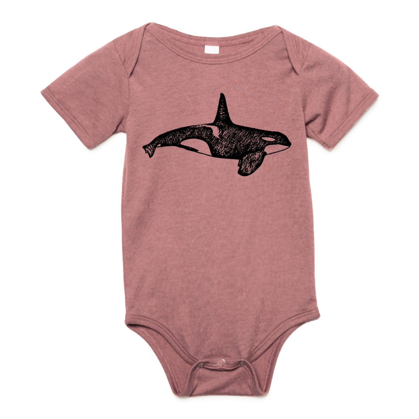 Orca - Baby Onesie - Mauve Kids Andrew 