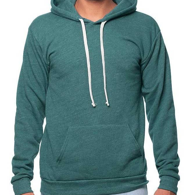 Unisex Triblend Fleece Hoodie (Pine) Unisex_Hoodie Royal 