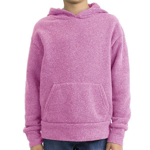 Toddler Triblend Fleece Hoodie (Purple) Shirt Alternative 
